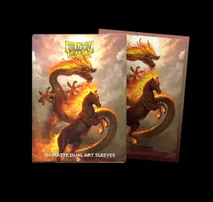 Dragon Shield Fire Horse 2026 - Matte Dual Art Sleeves