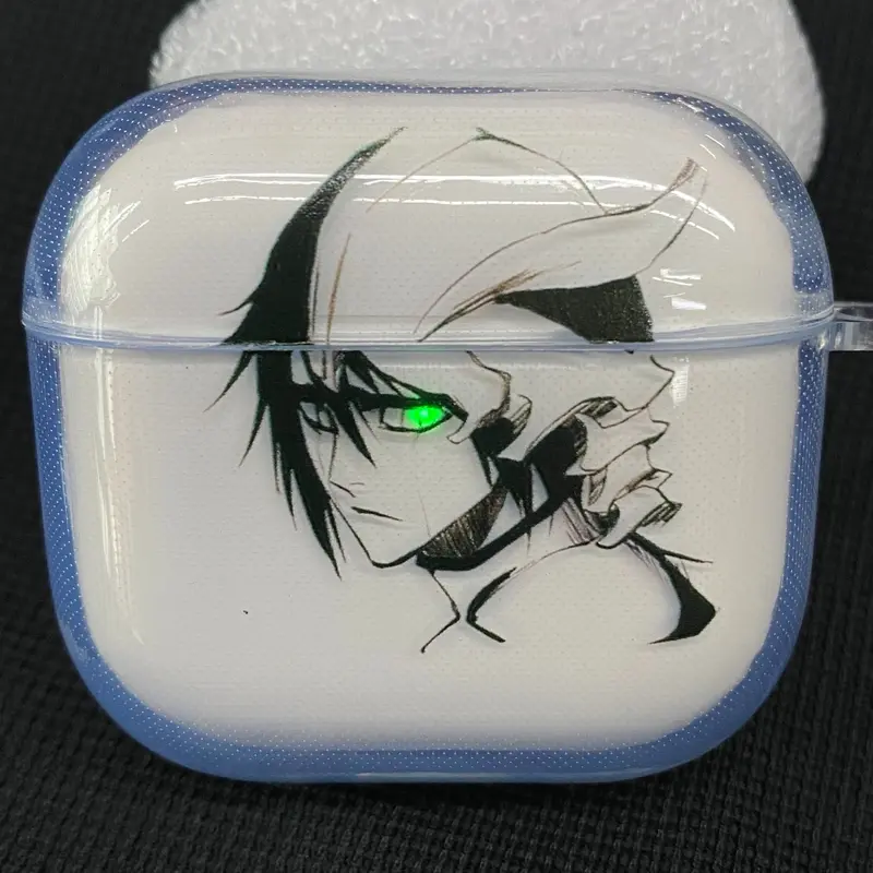 Anime Inspired Earphone Case -AOT,Berserk,Naruto,souleater,JJK,Dandadan,ect.Cool Anime Character AirPods Case Stylish Cover for AirPods 5 34Pro2,Otaku Accessory, Trending Gift Idea for Anime Fans Cool anime character design - perfect for fans & collectors