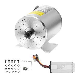 VEVOR 2000W Electric Brushless DC Motor Kit - 48V 4300rpm Motor with Upgraded Speed Controller and Throttle Grip Kit for Go Karts E - Bike Motorcycle Scooter DIY
