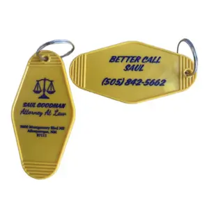Graphic style BETTER CALL SAUL inspired keytag/keyfob