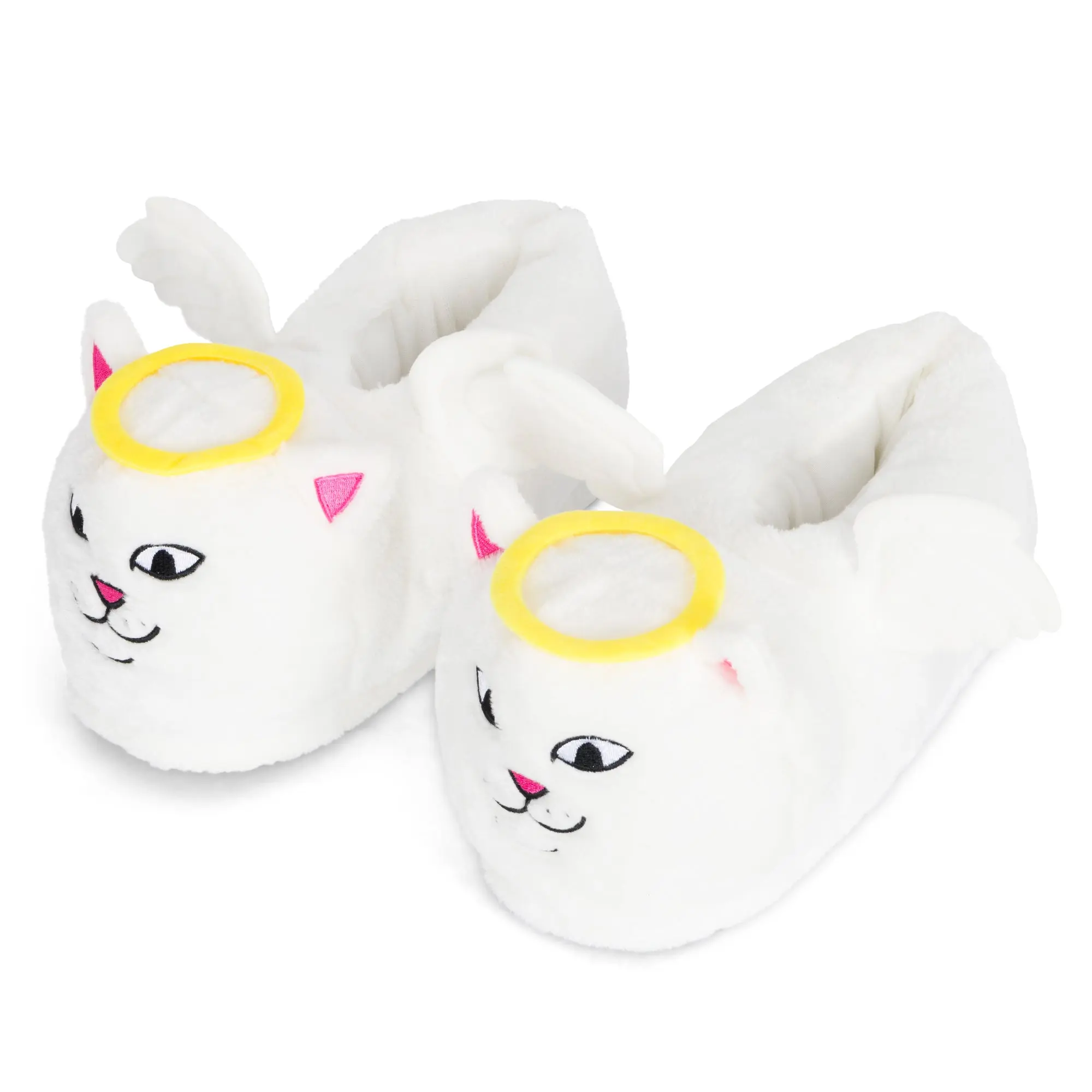 Lord Angel Plush Slippers (White) Lord Angel Plush Slippers (White)