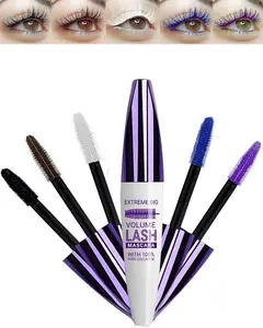 5D Waterproof Colored Mascara Volume and Length for eyelashes Women's Day Eye Makeup Gift Set for Women Girl