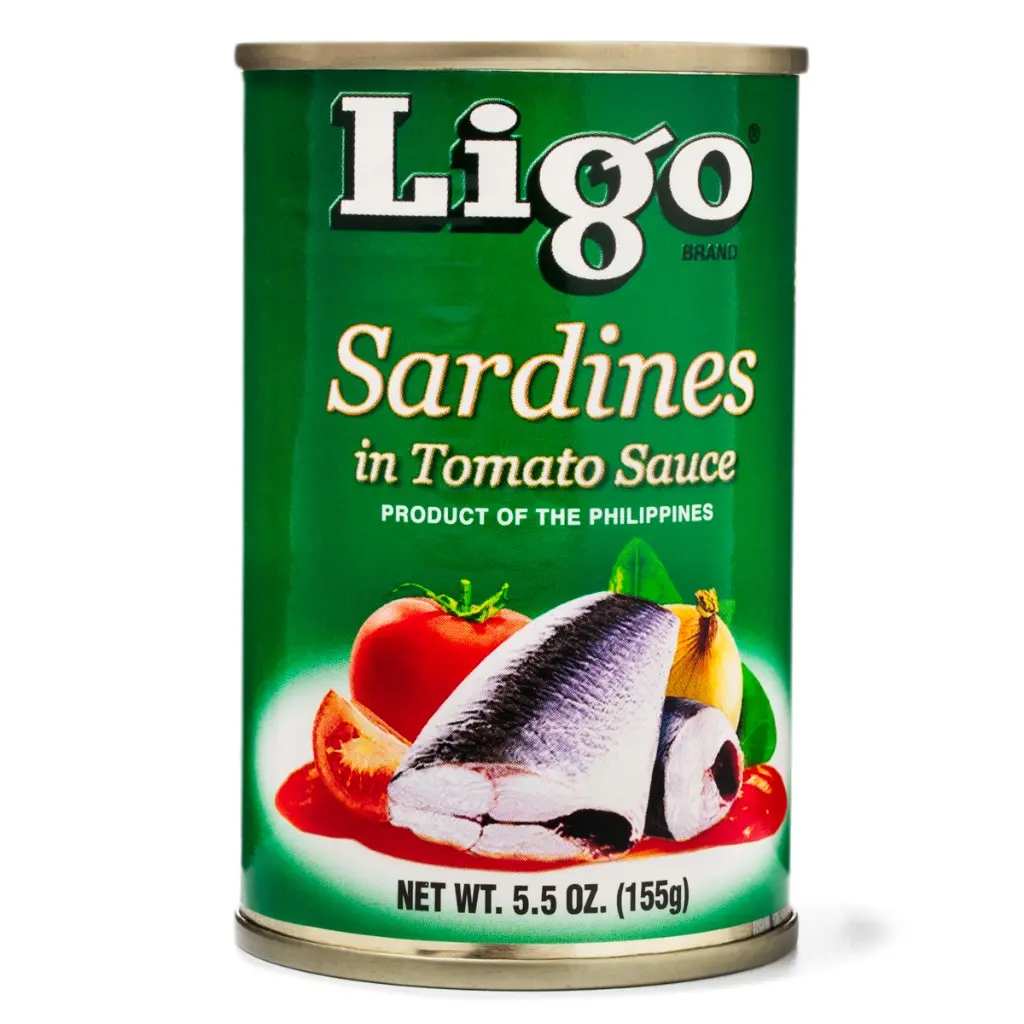 Ligo Sardines in Tomato Sauce 5.5 oz