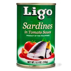 Ligo Sardines in Tomato Sauce 5.5 oz