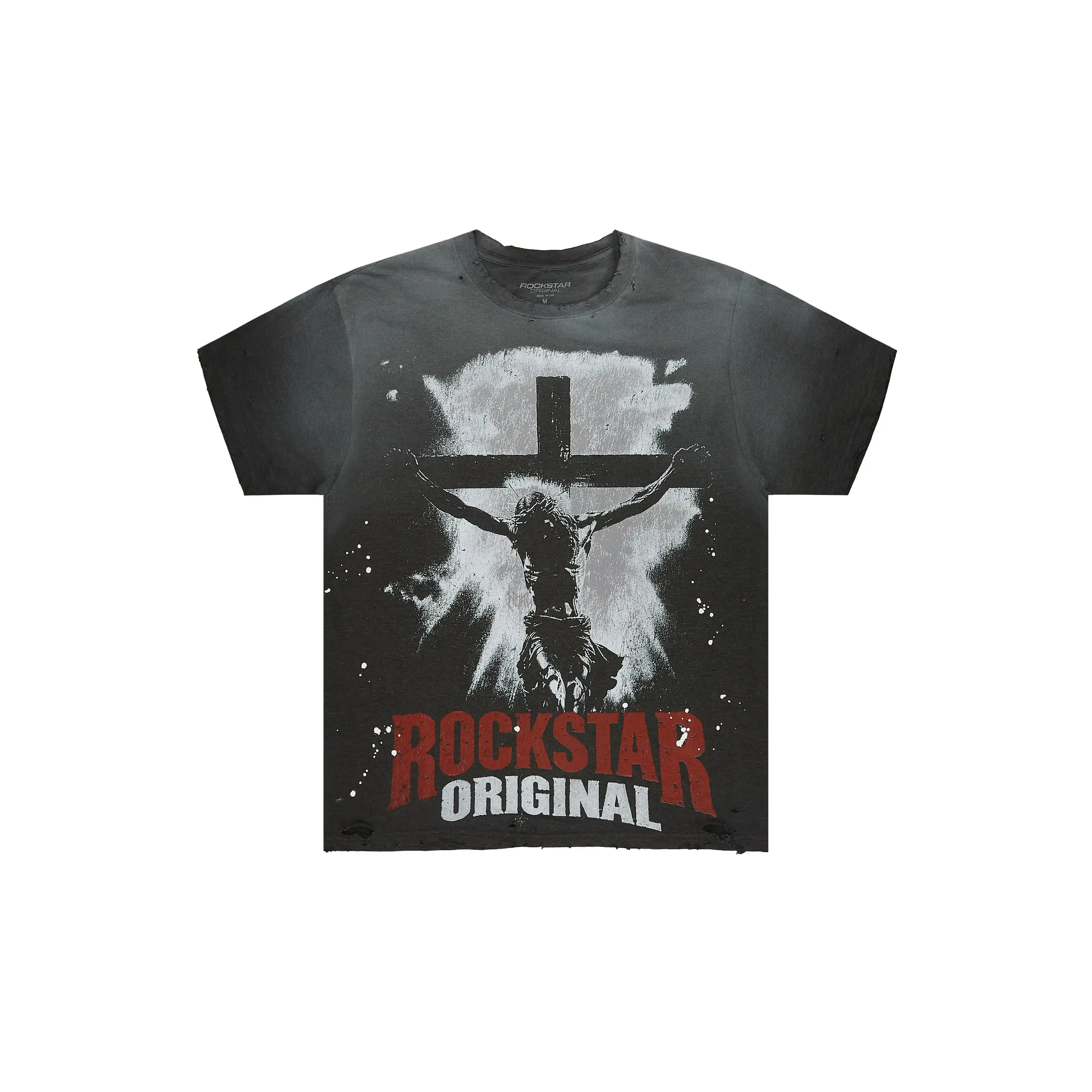 Wafers Charcoal Oversized Graphic T-Shirt