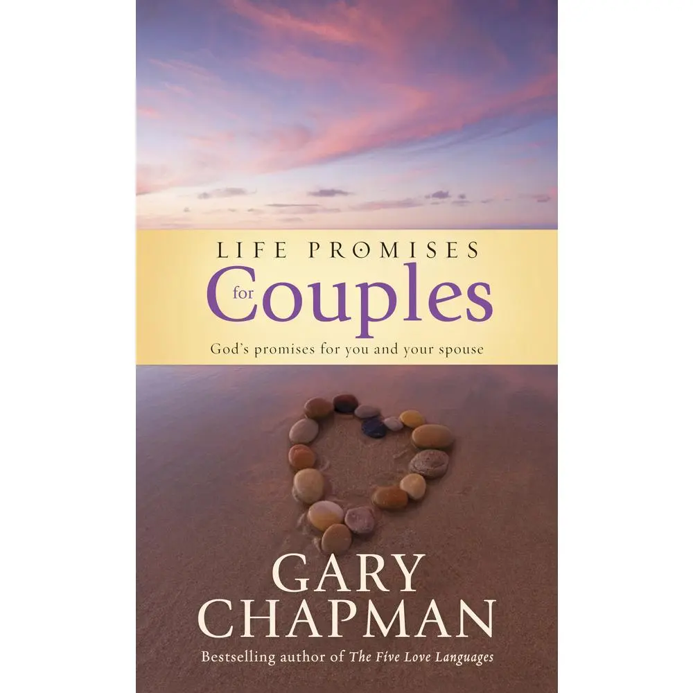 Used Hardcover Book - Life Promises for Couples: God's Promises for You and Your Spouse by Gary Chapman (English) - Relationship Wisdom, Healthy Inspiration Gift for Couples, Good/Like New
