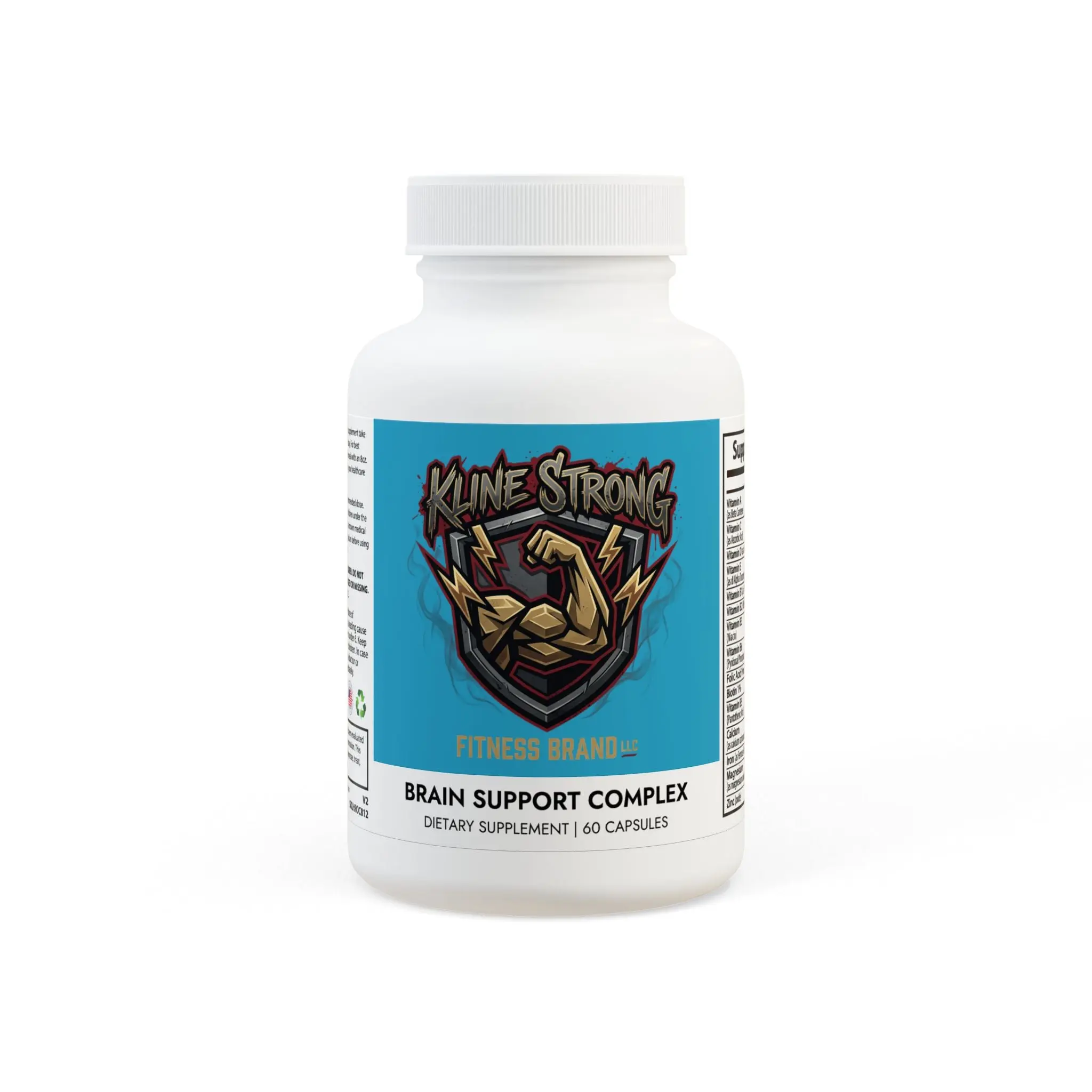 Brain Support Complex Supplement — Cognitive Boost Capsules (60 ct)