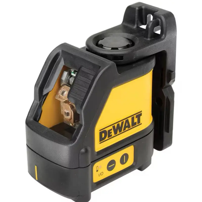 DEWALT Red Self-Leveling Cross-Line Laser Level - 165 ft Range, Compact and Stable Chassis, High Rigidity Aluminum Alloy, High-Definition Lens, Includes 3 AA Batteries & Case