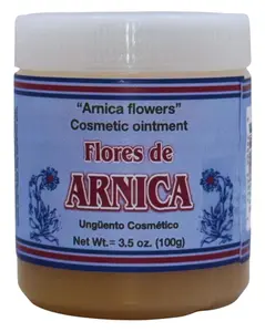 Pomada Viral - Flores de Árnica - 3.5 oz (100g) Cosmetic Ointment | Pomada de Flores de Árnica: