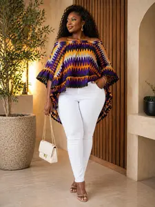 African Royal Sunset Chevron Collection