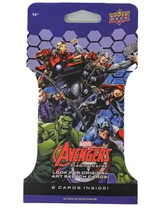P - 2 (TWO) Packs 2024 Upper Deck Marvel Avengers Box
