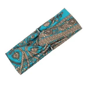Floral Printed Turban Headband