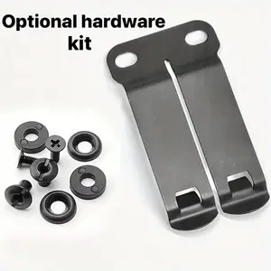 High-quality K-Series sheath accessories: K-Series belt clips, sheath clips, holster clips, back clips, and KYDEX sheath clips