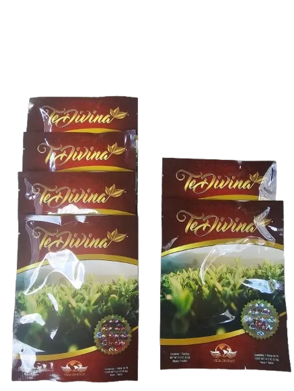 Herbal Tea 6-Week Supply Pack, 6 Sugar-Free Caffeine-Free Natural Tea Sachets