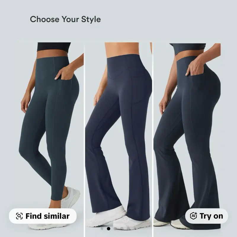 Halara Women's Sports Leggings - Basic Style Retro Spandex Bottom for Yoga, Gym Workouts