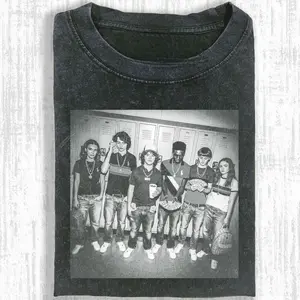 Stranger Things All Team Shirt, Steve, Max, Eleven Tee, Funny Dustin Eddie Lucas Shirt, Movie T-shirt, Unisex Meme Cringe Funny Dumb Shirt, Trendy Top