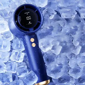 1Count Portable Turbo Fan Air Cooler 100 Wind Speeds Handheld Fan Adjustment High Speed Fan N68