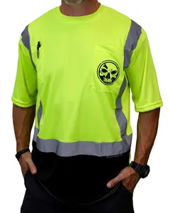 Premium, Class 2 Branded Hi-Vis Performance T-Shirt