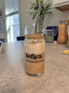 "Šefica" Aesthetic Can-Shaped Glass