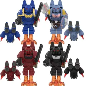 DY701 Hot Games Bricks Blade Shield Soldier Angel Assembly building blocks cartoon Action Figure Collection Model Doll Toy Gifts