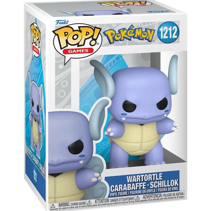 Funko Pop! Wartortle #1212 - (Pokemon) - Vinyl Figure - Anime - Collectible