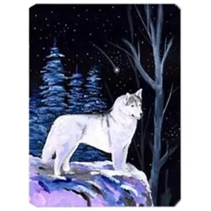 Carolines Treasures  Starry Night Siberian Husky Mouse Pad
