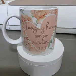 God Floral Sublimated Mugs