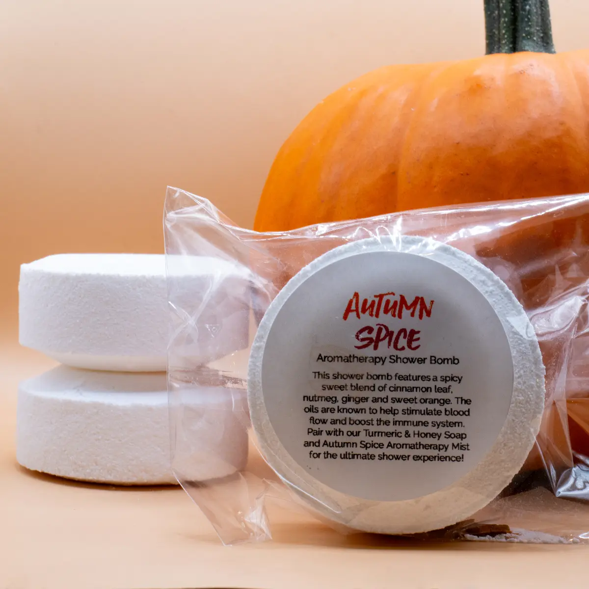 Autumn Spice - Aromatherapy Shower Bomb