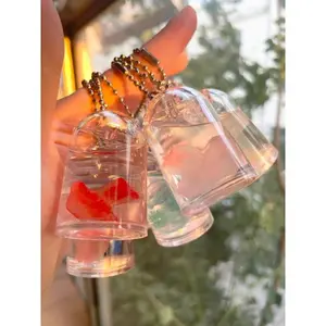 Cute Jellyfish Keychain,Stylish Keychain, Fashionable Keychain for Women & Men, Trendy All-match & Exquisite Keychain for Birthday Gift, Keychain Pendant,SummerVibe