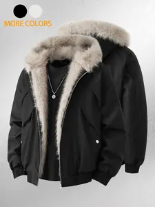 Men's New Trendy Cotton Jacket Casual Loose Streetwear Coat for Everyday Wear & Casual Occasions