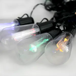 Perfect Holiday 10 LED Solar Power Indoor Outdoor Waterproof String Light, Multicolor