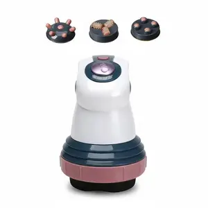 Zero Queen 3-in-1 Pink Plug-In Massager for Tired Muscles with 4 Washable Pads for Back Shoulders Legs & Facial Areas Ideal Gift for Self-Care Enthusiasts gym accessory Handheld