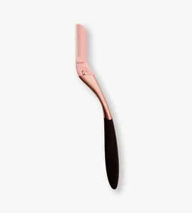 Hydro Silk® Dermaplaning Wand - Gentle Smooth Exfoliation Tool for Radiant Skin Care - Dermatologist Approved US Version - Rose Gold Finish