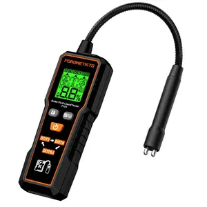 High Precision Brake Fluid Tester Ft01, Dot3/dot4/dot5.1 Compatible, 1.4 Inch Screen, Flexible Probe, Sound Light Alarm, Auto Shut off