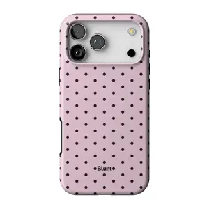 BLUNT CASES | Vic Polka | Polka Dot Aesthetic Cover for iPhone 17/16/15/14/13/12/11 All Series | MagSafe Compatible & Wireless Charging Ready | Durable & Stylish iPhone Cases | Gift for Teen Girls, Her And Lover