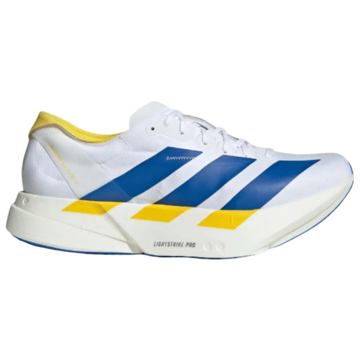 adidas Adizero Adios Pro 4 Cloud White Blue Yellow Men's Fashion Shoes New