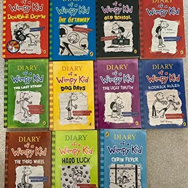 Used Diary of a Wimpy Kid 8 Book - Jeff Kinney, Puffin Books, Middle School Humor, Rowley Ditched Him, English Paperback Soft Cover, Like New/Good/Vg, 0.61 lbs, Jan 01, 2014