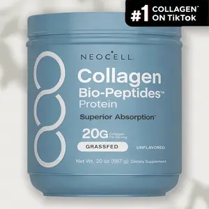 1 x NeoCell Collagen Peptides Powder 20oz - Advanced with 18 Essential AminoAcids Dietary Edible Fitness Muscle Natural