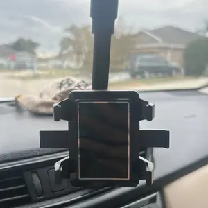 Car Accessories - Rearview Mirror Phone Holder with Easy Recording Feature for Enhanced Content Viewing