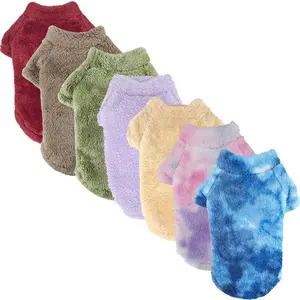 Plush Sherpa Dog Pullover Sweater | Fuzzy Soft Teddy Bear Fleece for Small to Large Dogs