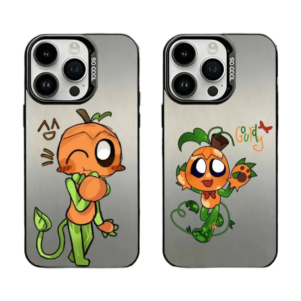 Gourdy Dandys W-World Hot Phone Cases For iPhone 17 Promax Pro Air 16 Plus 15 14 13 12 11 Black IMD Mattle Shockproof Protective Cover Perfect Christmas Halloween Birthday Gift