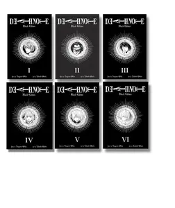 Death Note Black Edition Vol 1-6  by Tsugumi Ohba and Takeshi Obata