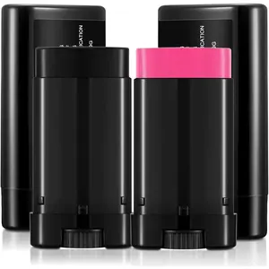 Baseball Eye Black, 2pcs Black + Hot Pink Anti-Glare Under Eye Black Stick for Baseball Softball Soccer Lacrosse Hockey Athletes Sports Training Catcher Mask Accessories, Black+pink