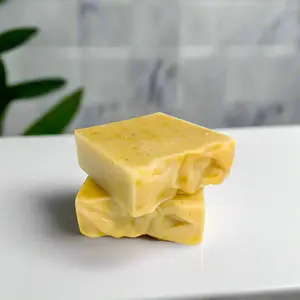 Calendula Infusion Gentle Bar Soap handmade soap Body Care Blend Coconut Daily