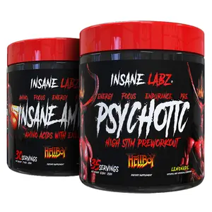 Insane Labz Hellboy Pre-Workout and Amino Bundle