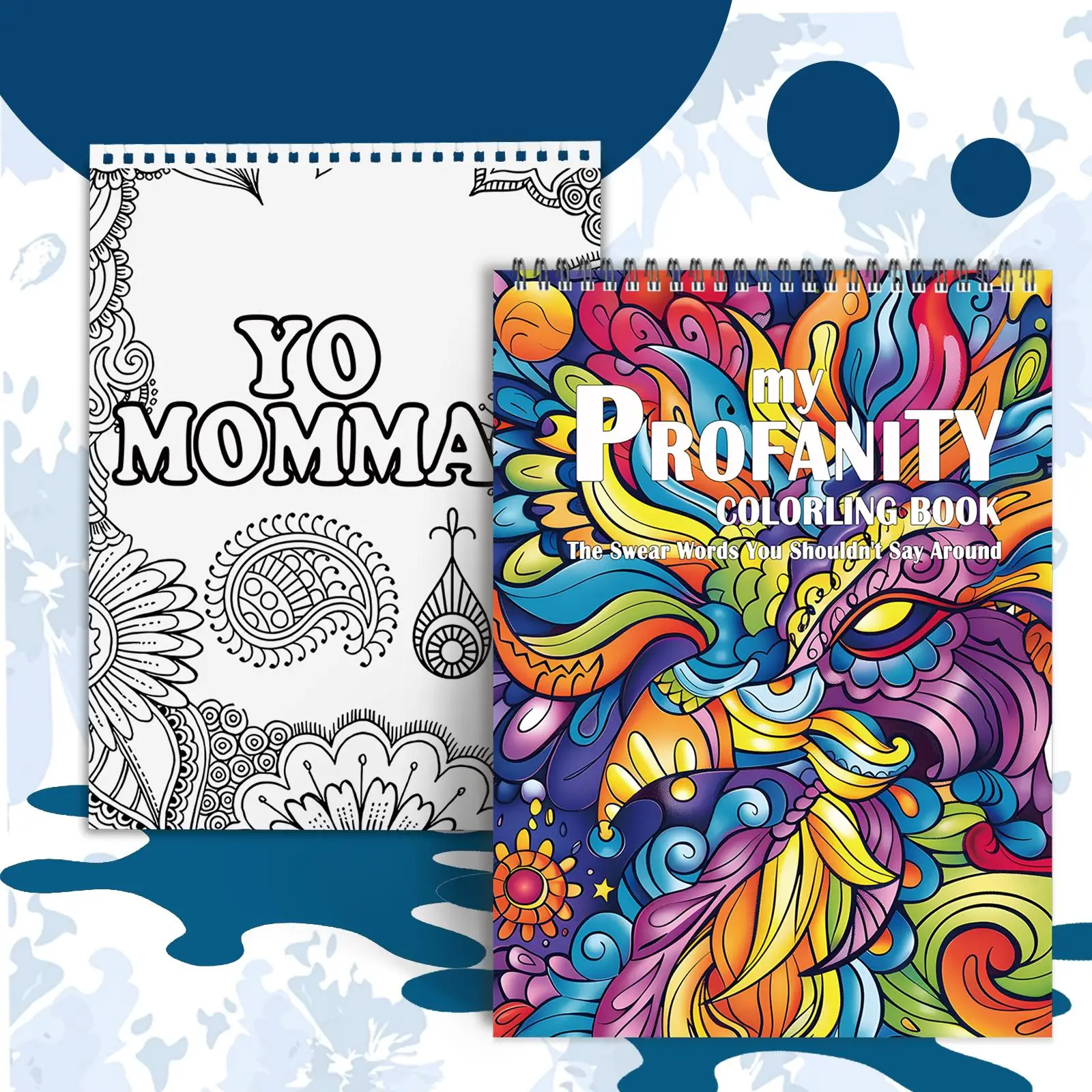 Venting Theme Coloring Painting, Used To Relieve Mood, Release Stress, The Perfect Gift for Birthday and Other Holiday Parties, DIY Painting