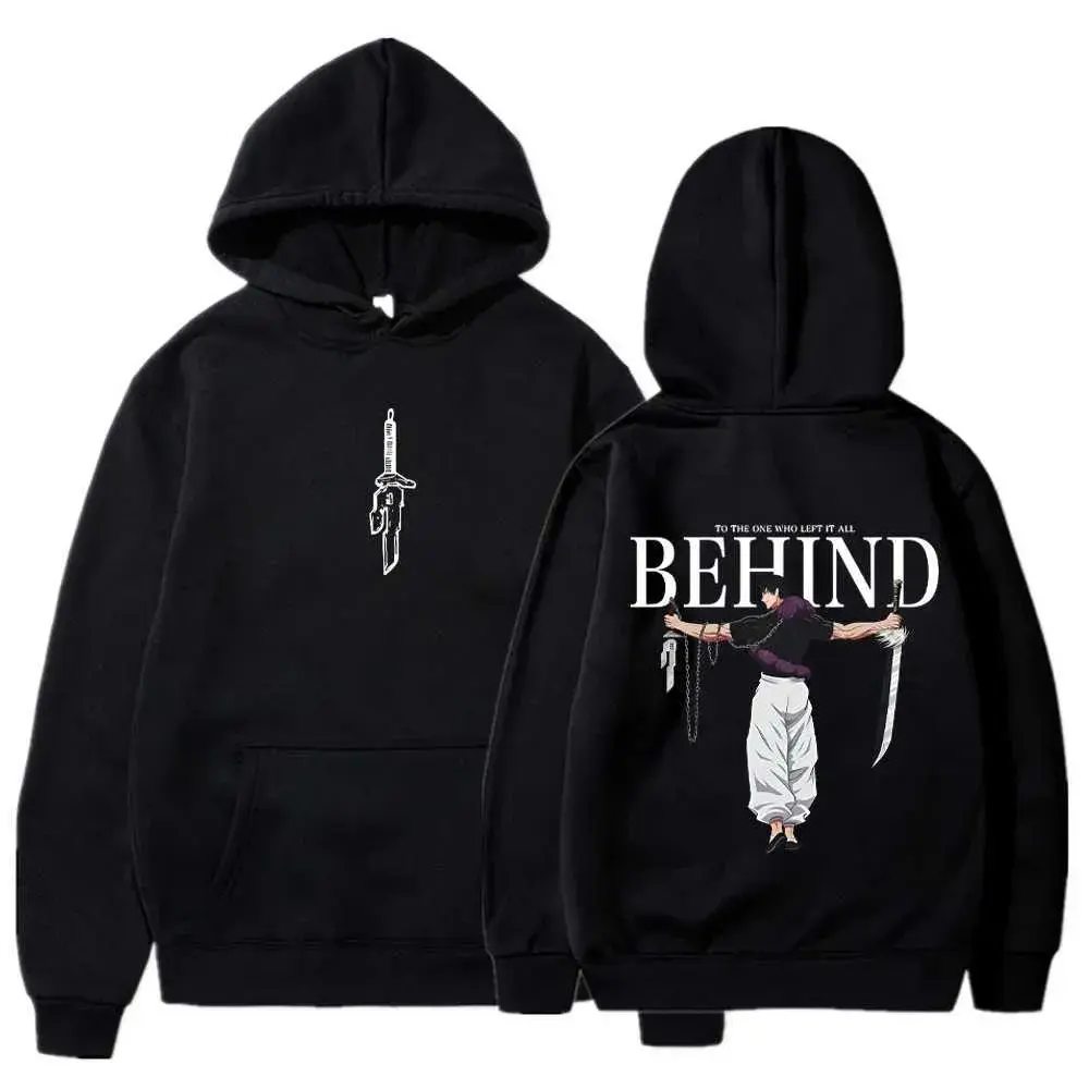 Toji Fushiguro Hoodie, Jujutsu Inspired Fanart Sweatshirt with Katana and Quote, Black Anime Streetwear Gift for Him, Manga Aesthetic Pullover