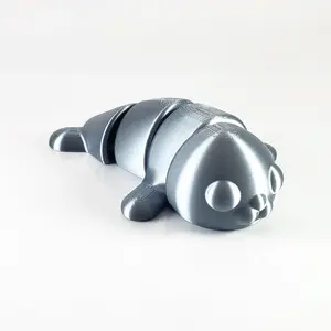 3D Printed Articulating Baby Seal - Home Decor Ornaments