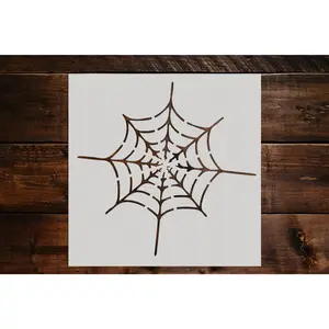 Spider Web Stencil - Art and Wall Stencil