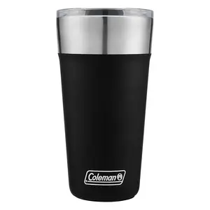 Coleman Brew Insulated Stainless Steel Tumbler, 20oz, Black